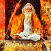 Indian Guru Poster