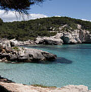 Inspirating In The Most Beautiful Beach In The World Menorca Poster