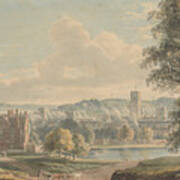 Ipswich From The Grounds Of Christchurch Mansion Poster