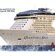 I've Been Nauticle On Quantum Of The Seas On Transparent Background Poster