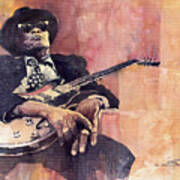 Jazz John Lee Hooker Poster