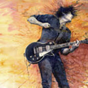 Jazz Rock Guitarist Stone Temple Pilots Poster