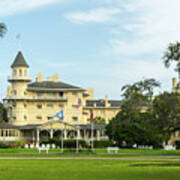 Jekyll Island Club Hotel From A Distance Poster