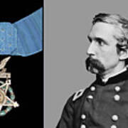 J.l. Chamberlain And The Medal Of Honor Poster