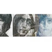 John Lennon Triptych Poster
