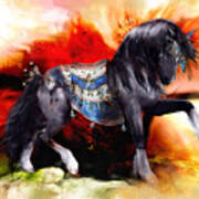 Kachina Hopi Spirit Horse Poster