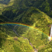 Kauai Rainbow Poster