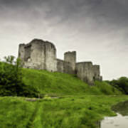 Kidwelly Castle, Kidwelly, Wales. Poster