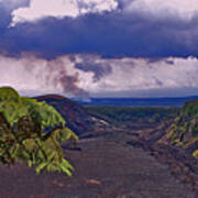 Kilauea Iki Caldera Poster