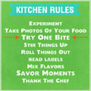 Kitchen Rules Poster