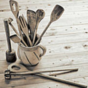 Kitchen Utensils Poster