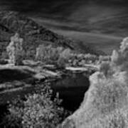 Kootenai Wildlife Refuge In Infrared 3 Poster