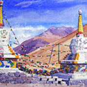 Kunzum Stupas Poster