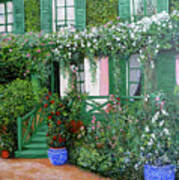 La Maison De Claude Monet Poster