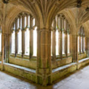 Lacock Abbey Cloisters Poster