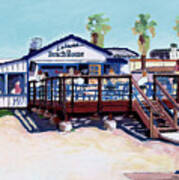 Lahaina Beach House Pacific Beach San Diego California Poster