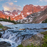 Lake Isabelle Sunrise Vertical Poster