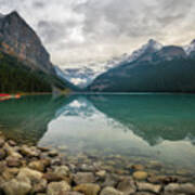 Lake Louise In The Fall Poster