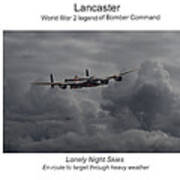 Lancaster - Story Board Poster