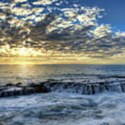 Late Afternoon In Laguna Beach Poster