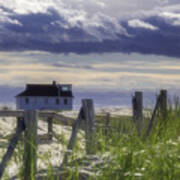 Late Summer At Race Point Ranger Station Poster