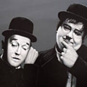 Laurel And Hardy Poster