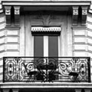 Le Balcon A Latin Quarter Paris Poster