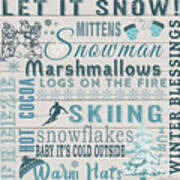 Let It Snow Poster