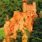 Lichtenstein Castle Poster