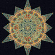 Life Star Mandala Poster