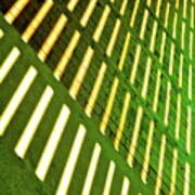 Lime Shadow Grid Photograph By Bonnie See