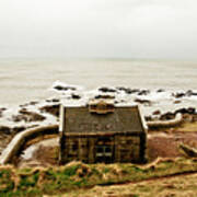 Little House At The Nigg Bay. Poster