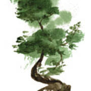 Little Zen Tree 142 Poster