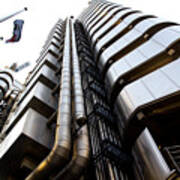 Lloyds Building London Poster