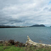 Loading Oil On Padilla Bay Poster