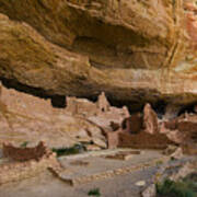 Long House Cliff Dwelling Poster
