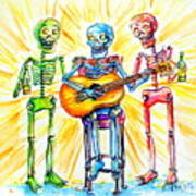 Los Tres Cantantes Poster