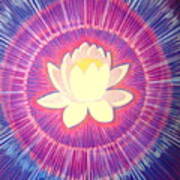Lotus Aura Poster