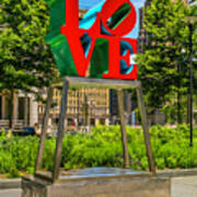 Love In Dilworth Park Poster