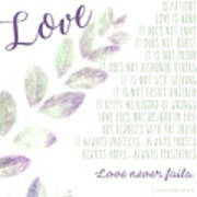 Love Never Fails Poster