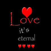 Love....its Eternal Poster