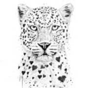 Lovely Leopard Poster