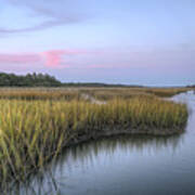 Lowcountry Marsh Grass On The Bohicket Poster
