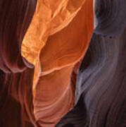 Lower Antelope Canyon Vertical Poster