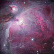 M42, The Orion Nebula Poster