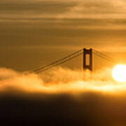 Mackinac Sunrise Poster