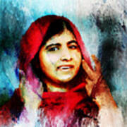 Malala Yousaf Zai 21 Poster