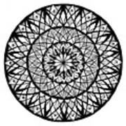 Mandala #8 - Insomnia Circles Poster
