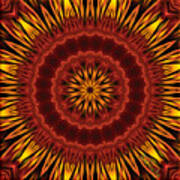 Mandala Of Surya The Sun God - Spiritual Art By Giada Rossi Poster