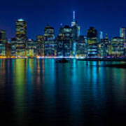 Manhattan After Dark Poster